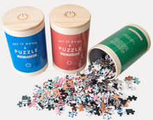 Load image into Gallery viewer, Underwater Puzzle     500 Piece Jigsaw Puzzle - Set It Down. Female artists crafted these beautiful jigsaw puzzles