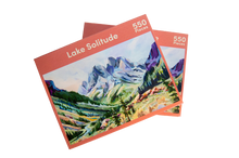 Load image into Gallery viewer, Lake Solitude Puzzle - 550 Piece Jigsaw Puzzle