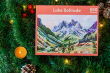 Load image into Gallery viewer, Lake Solitude Puzzle - 550 Piece Jigsaw Puzzle