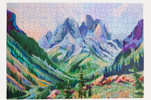 Load image into Gallery viewer, Lake Solitude Puzzle 500 Pieces