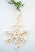 Load image into Gallery viewer, DIY Snowflake Macrame Kit - Set It Down