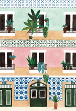Load image into Gallery viewer, Colorful Living Jigsaw Puzzle by Set It Down. Unplug and puzzle.