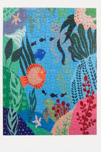 Load image into Gallery viewer, Underwater Puzzle     500 Piece Jigsaw Puzzle - Set It Down. Female artists crafted these beautiful jigsaw puzzles