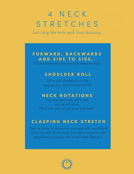 4 Stretches to Help Avoid Tech Neck
