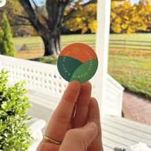 Load image into Gallery viewer, Enjoy Life&#39;s Simple Pleasures Stickers by Set It Down. This sticker is a great reminder to enjoy life each day. 
