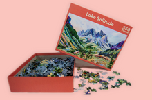 Load image into Gallery viewer, Lake Solitude Puzzle - 550 Piece Jigsaw Puzzle
